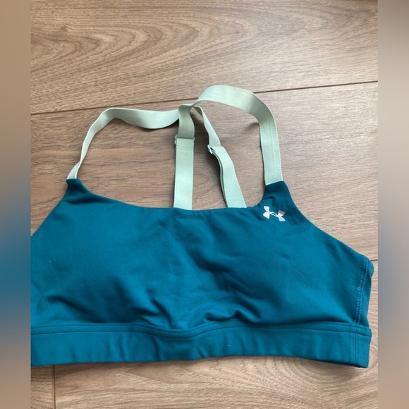Under Armour Teal and sea foam adjustable sports bra M - Picture 1 of 4